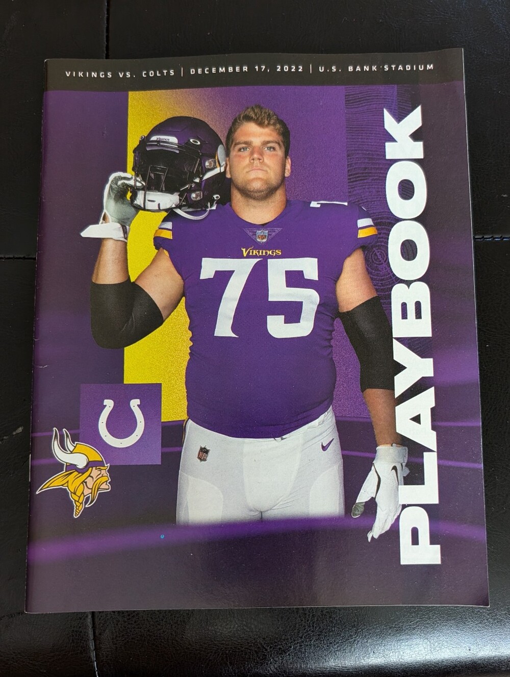 Minnesota Vikings Indianapolis Colts Game Program "The Comeback" 39-36 12/17/22